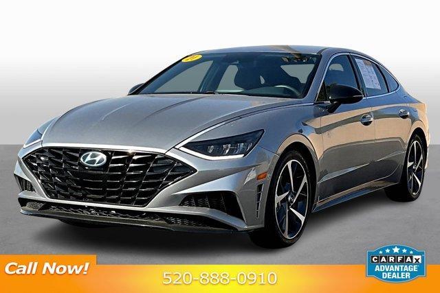 used 2021 Hyundai Sonata car, priced at $15,310