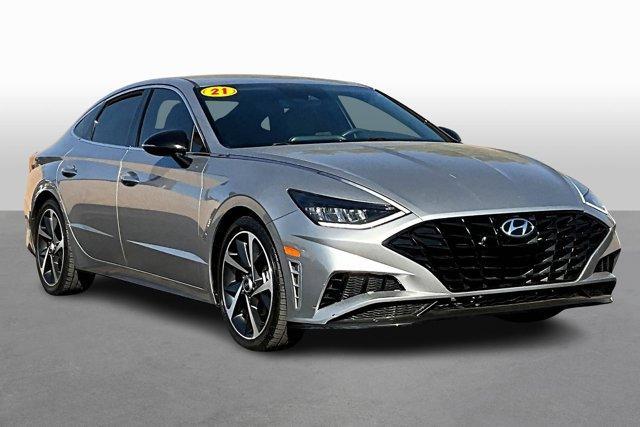 used 2021 Hyundai Sonata car, priced at $15,310