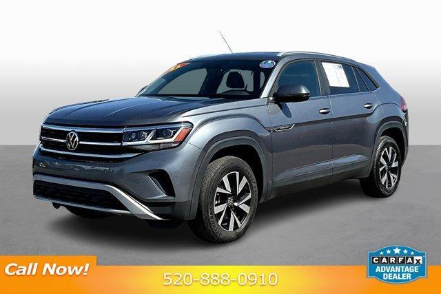 used 2021 Volkswagen Atlas Cross Sport car, priced at $20,766