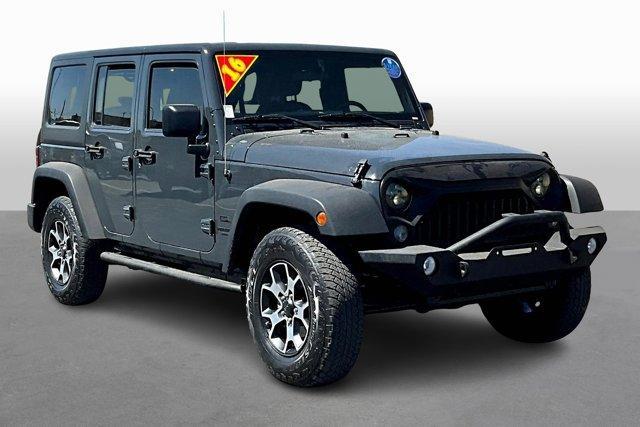 used 2016 Jeep Wrangler Unlimited car, priced at $18,941