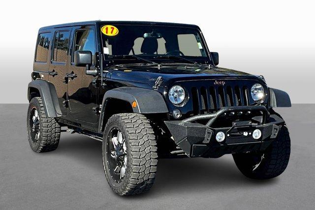 used 2017 Jeep Wrangler Unlimited car, priced at $23,125