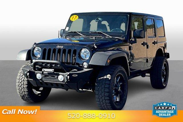 used 2017 Jeep Wrangler Unlimited car, priced at $23,125