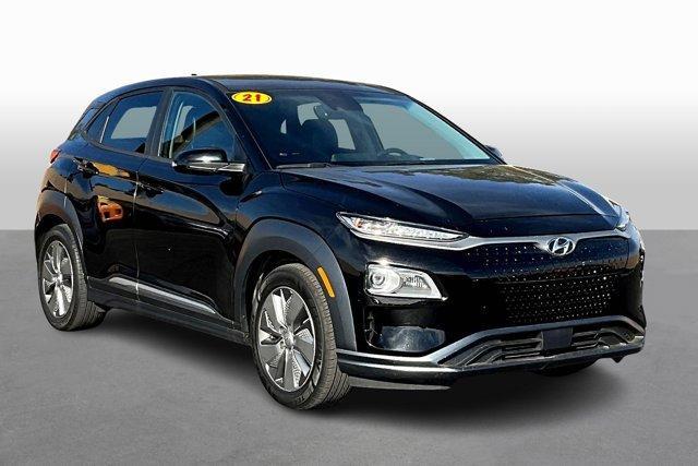 used 2021 Hyundai Kona EV car, priced at $17,972