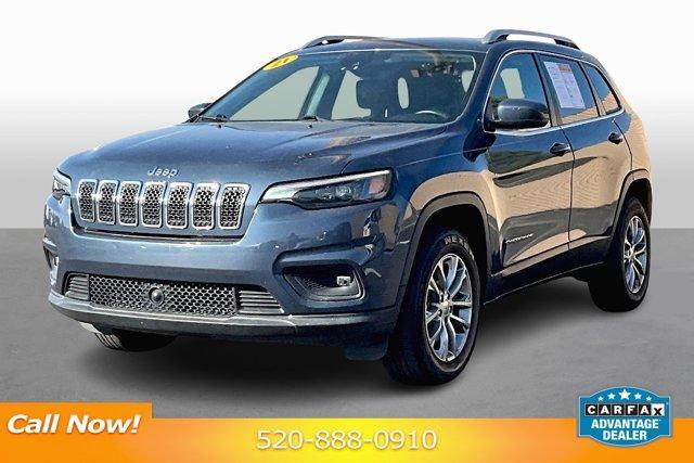 used 2021 Jeep Cherokee car, priced at $19,625