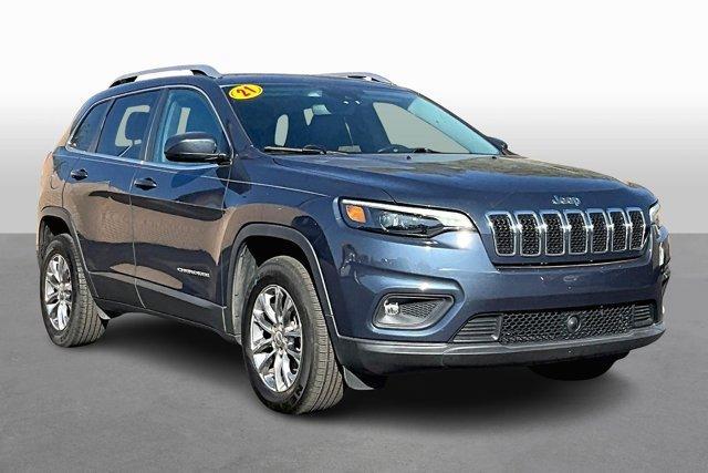 used 2021 Jeep Cherokee car, priced at $19,625