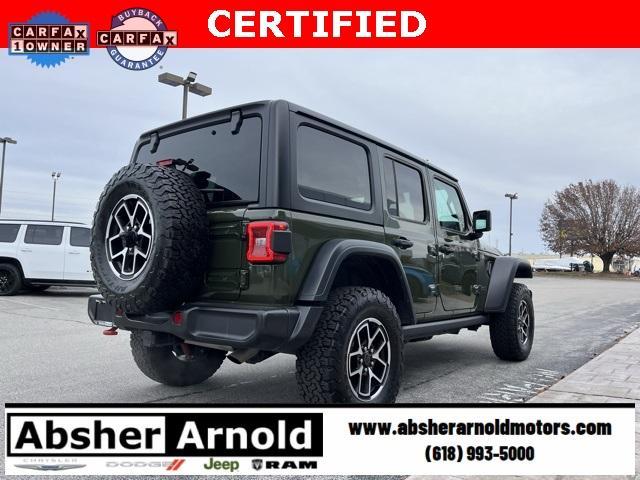 used 2024 Jeep Wrangler car, priced at $45,700