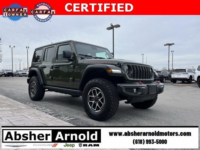 used 2024 Jeep Wrangler car, priced at $45,700