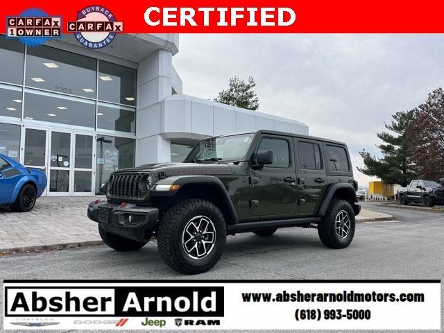 used 2024 Jeep Wrangler car, priced at $47,500