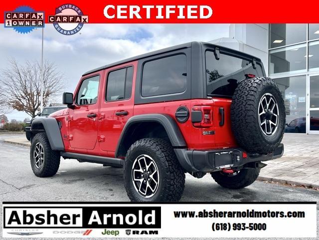 used 2024 Jeep Wrangler car, priced at $47,500