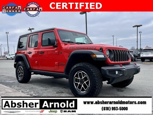 used 2024 Jeep Wrangler car, priced at $47,500