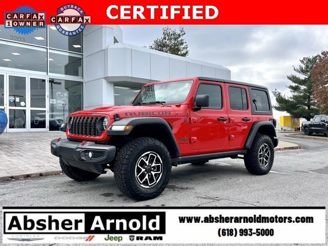 used 2024 Jeep Wrangler car, priced at $47,500