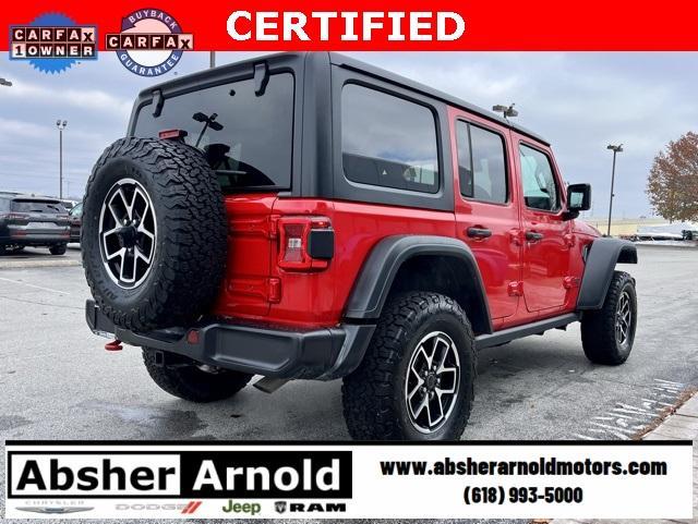 used 2024 Jeep Wrangler car, priced at $47,500