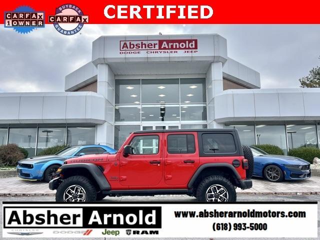 used 2024 Jeep Wrangler car, priced at $47,500