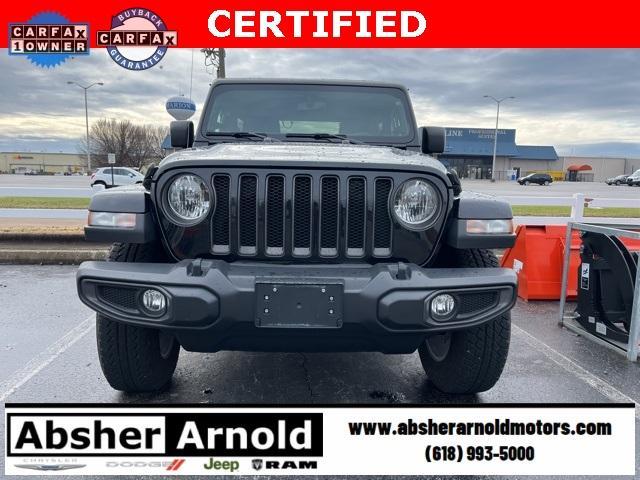 used 2021 Jeep Wrangler car, priced at $30,500