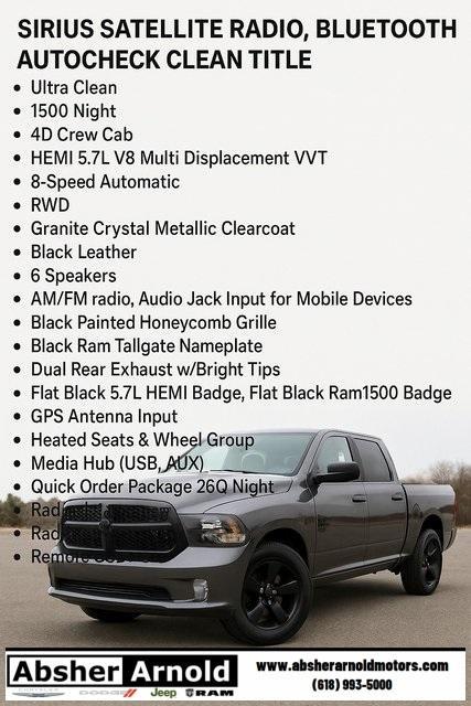 used 2017 Ram 1500 car, priced at $20,995