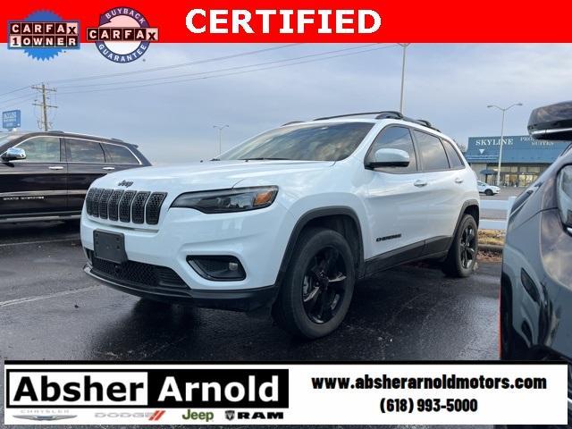 used 2021 Jeep Cherokee car, priced at $19,300