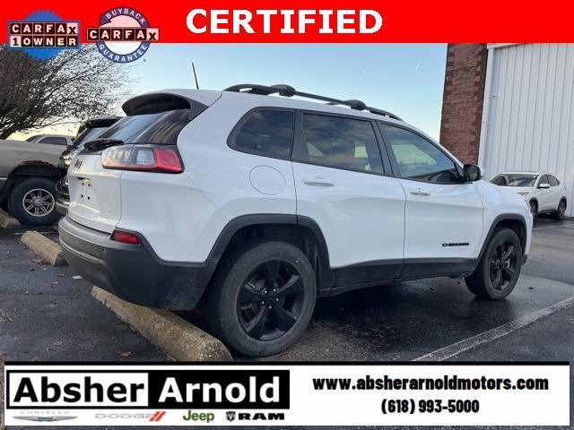 used 2021 Jeep Cherokee car, priced at $19,300