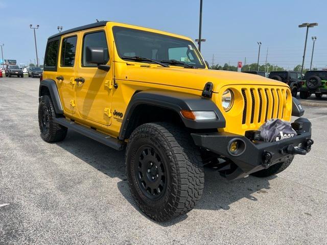 used 2021 Jeep Wrangler Unlimited car, priced at $28,900