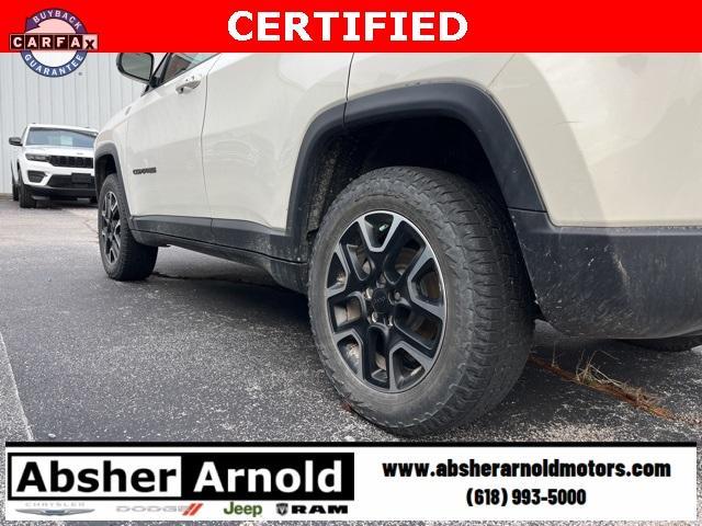 used 2020 Jeep Compass car, priced at $18,500