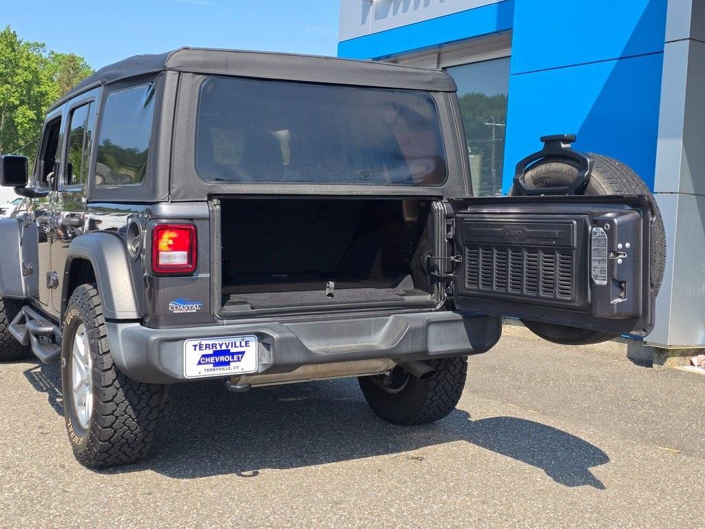 used 2020 Jeep Wrangler Unlimited car, priced at $29,999