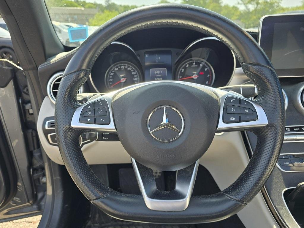 used 2017 Mercedes-Benz C-Class car, priced at $25,417