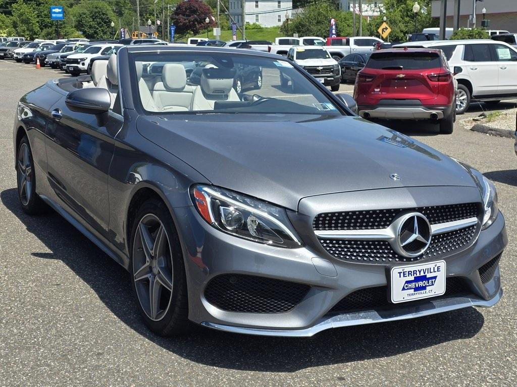 used 2017 Mercedes-Benz C-Class car, priced at $25,417