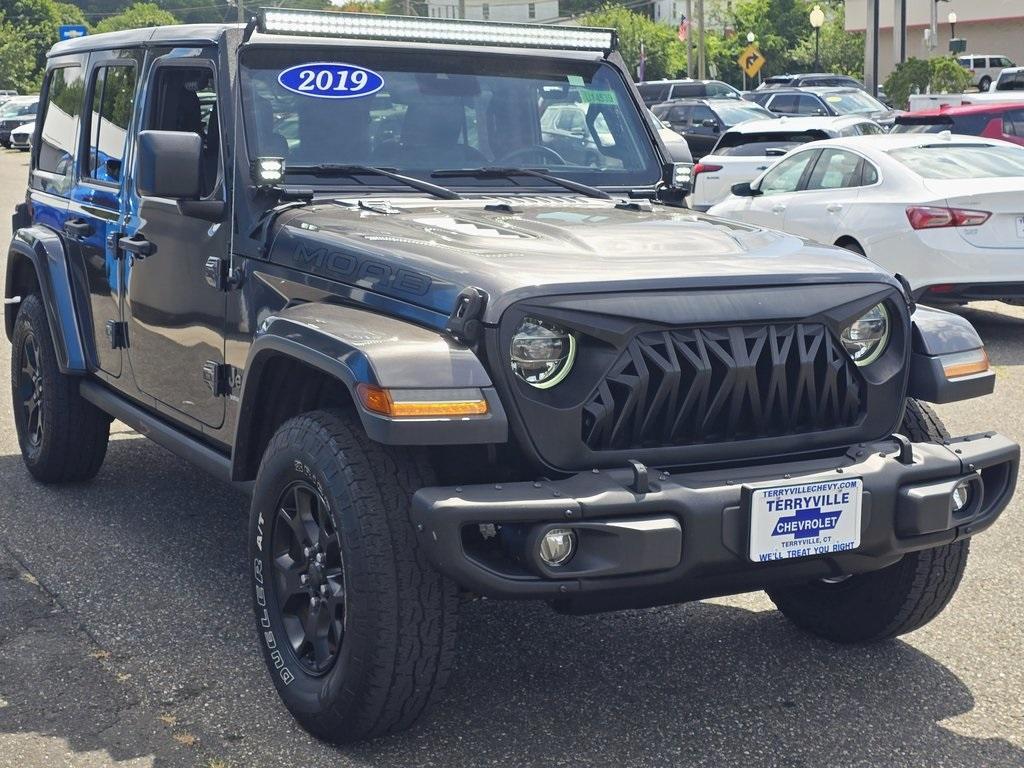 used 2019 Jeep Wrangler Unlimited car, priced at $28,529