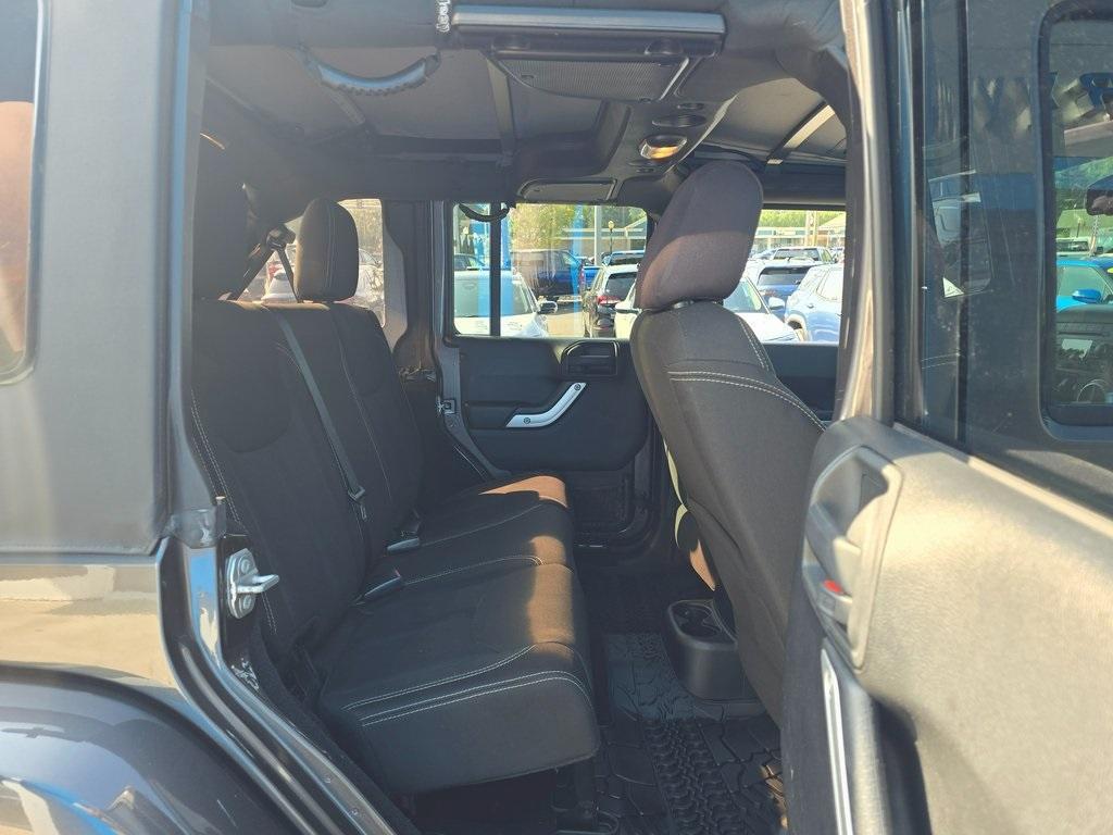 used 2016 Jeep Wrangler Unlimited car, priced at $19,586
