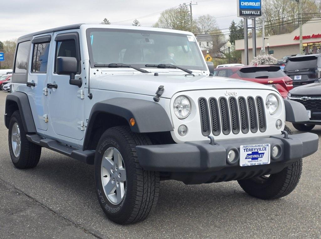 used 2016 Jeep Wrangler Unlimited car, priced at $17,399
