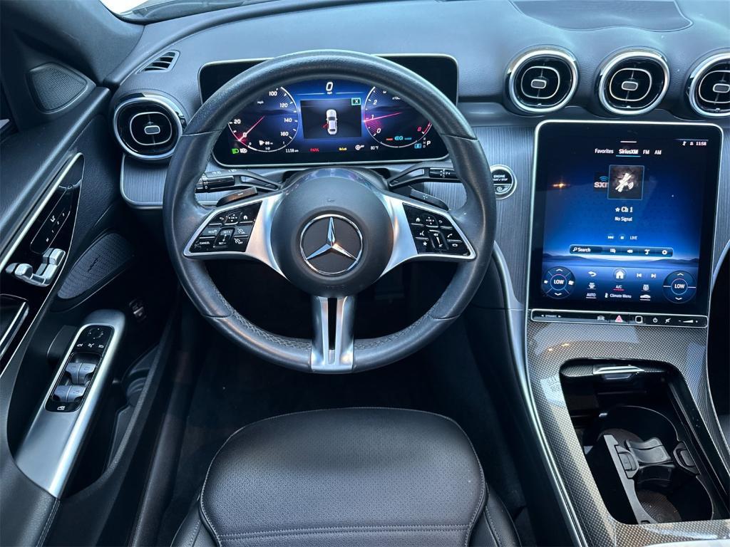 used 2022 Mercedes-Benz C-Class car, priced at $32,489