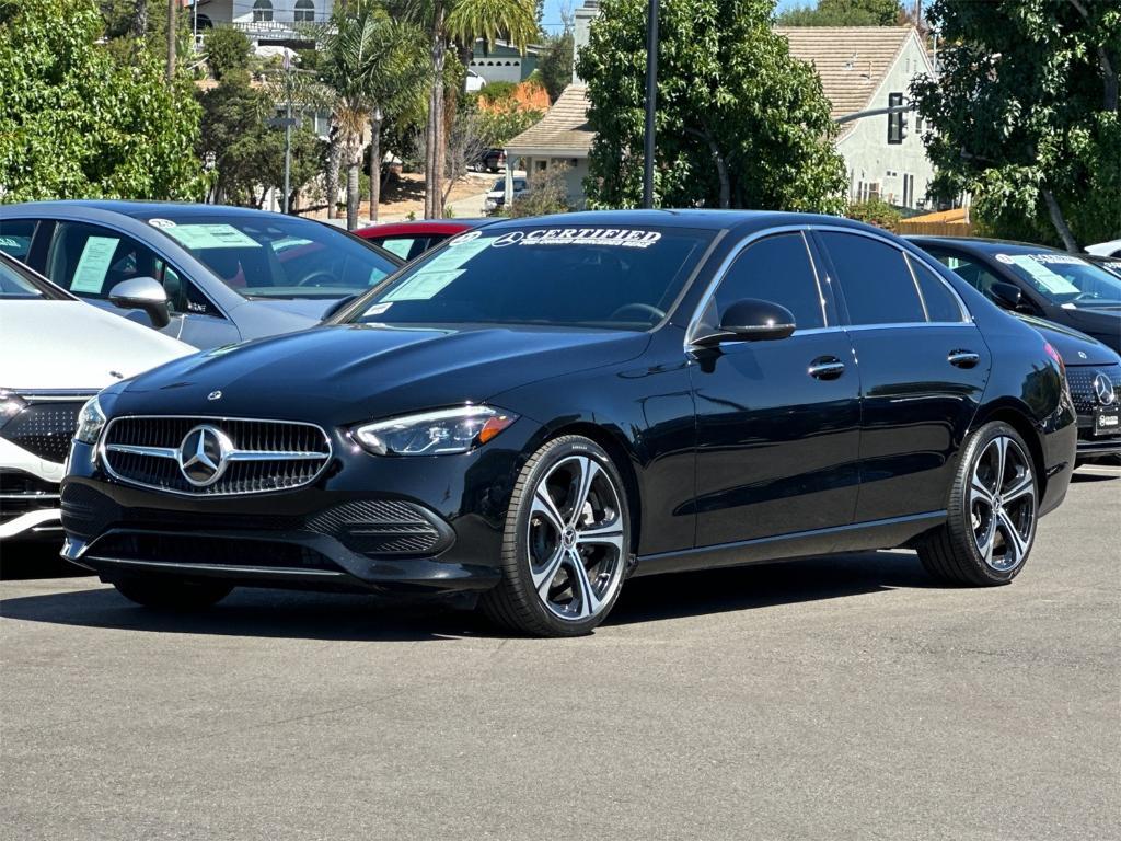 used 2022 Mercedes-Benz C-Class car, priced at $32,489