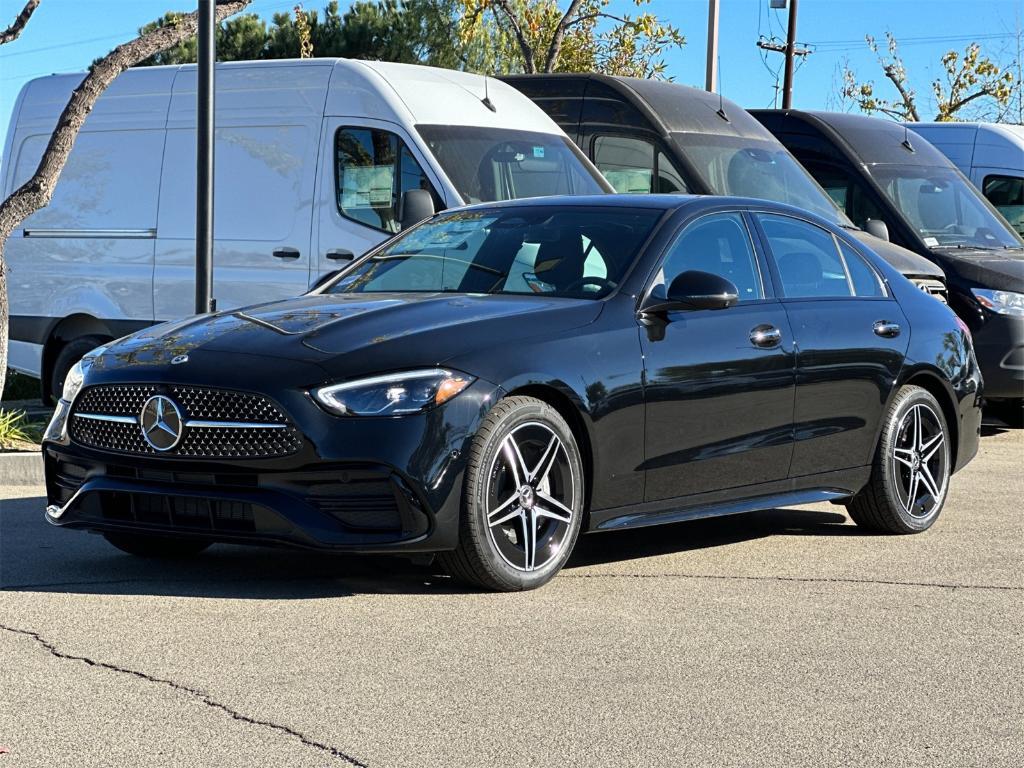 new 2025 Mercedes-Benz C-Class car, priced at $57,805