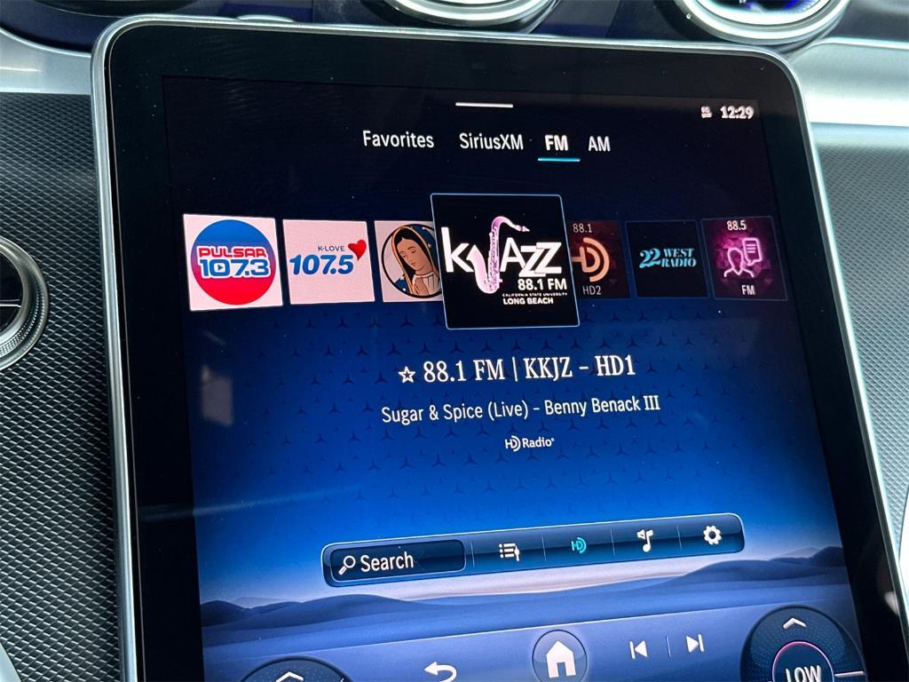 new 2025 Mercedes-Benz C-Class car, priced at $59,875