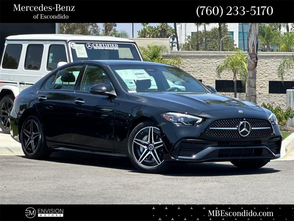 new 2025 Mercedes-Benz C-Class car, priced at $59,875