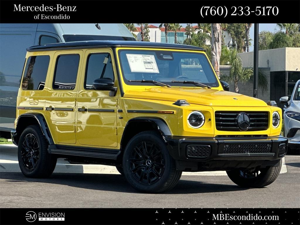 new 2025 Mercedes-Benz G-Class car, priced at $183,885