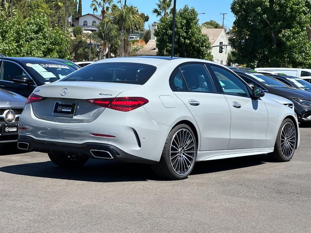new 2025 Mercedes-Benz C-Class car, priced at $61,655
