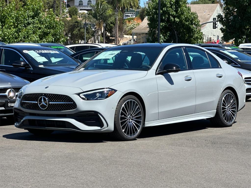 new 2025 Mercedes-Benz C-Class car, priced at $61,655