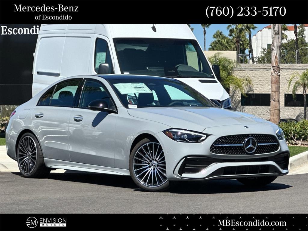 new 2025 Mercedes-Benz C-Class car, priced at $61,655