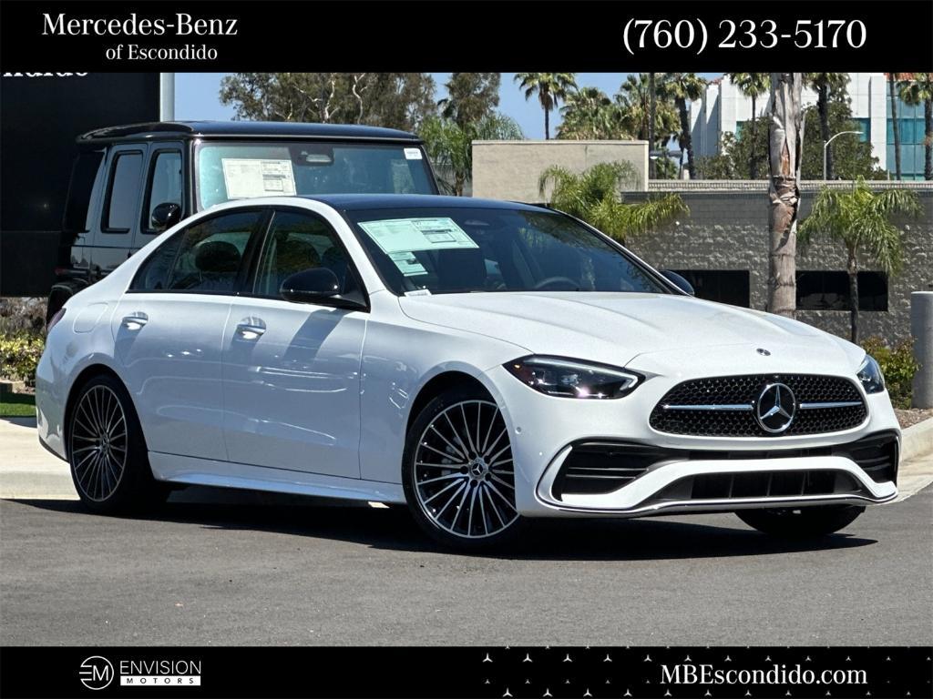 new 2025 Mercedes-Benz C-Class car, priced at $58,575