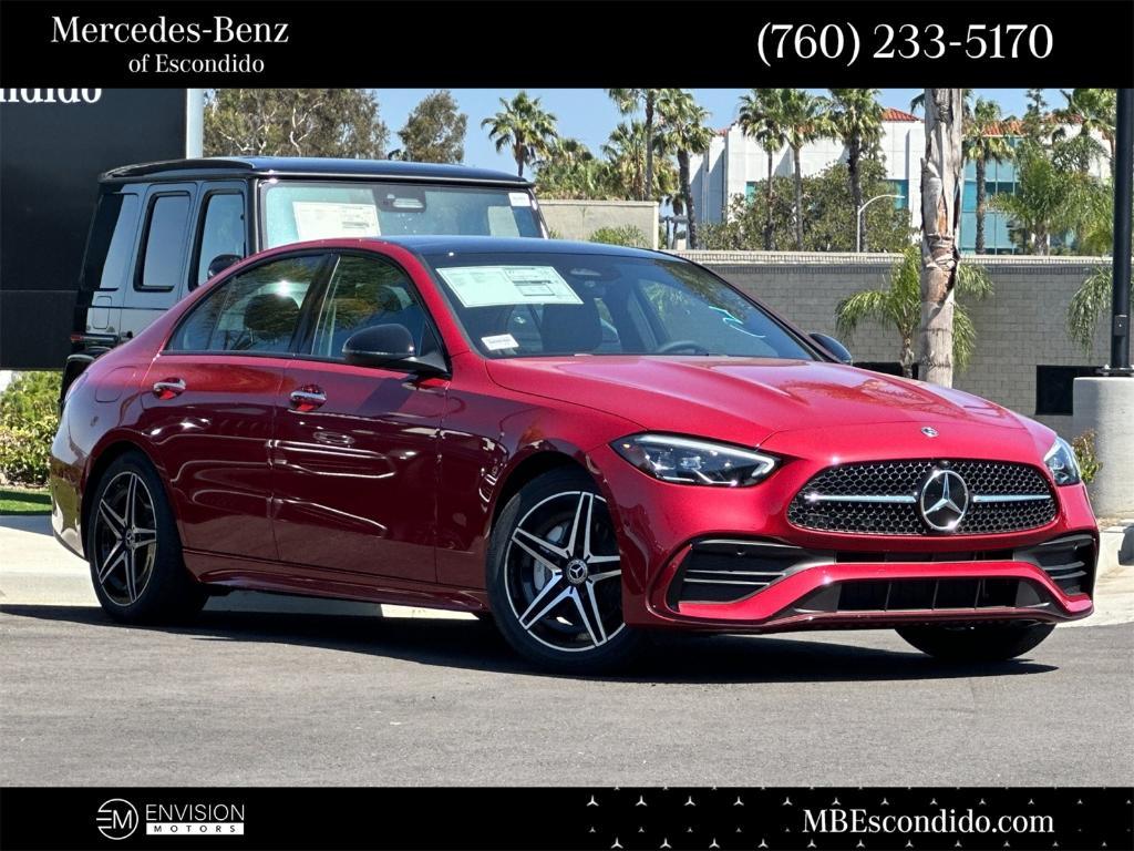 new 2025 Mercedes-Benz C-Class car, priced at $57,905