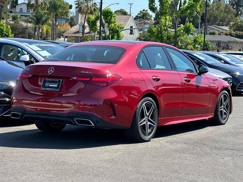 new 2025 Mercedes-Benz C-Class car, priced at $57,905