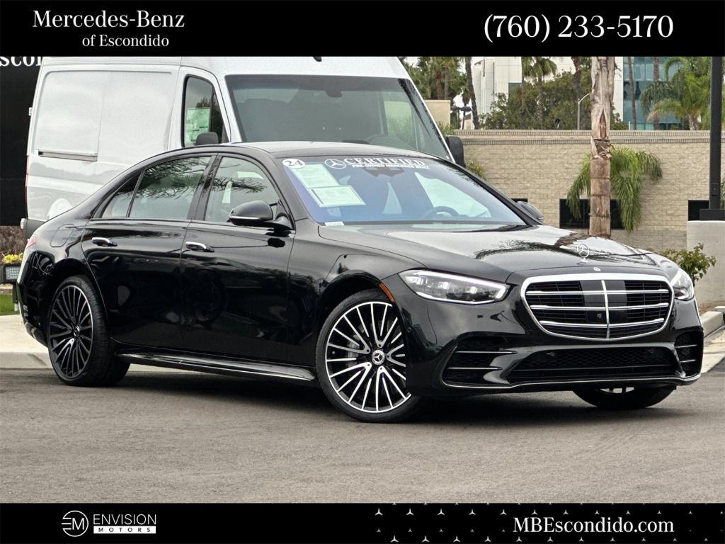 used 2024 Mercedes-Benz S-Class car, priced at $105,997