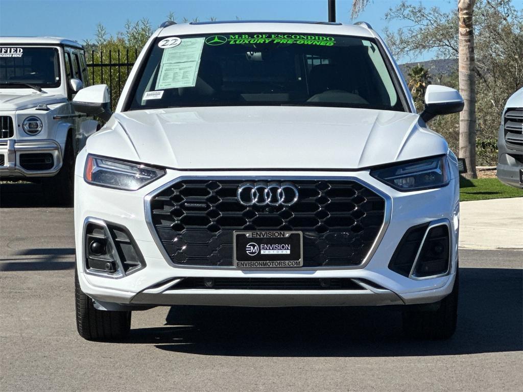 used 2022 Audi Q5 car, priced at $25,800