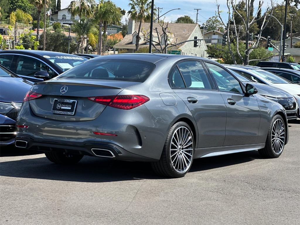 new 2025 Mercedes-Benz C-Class car, priced at $58,445