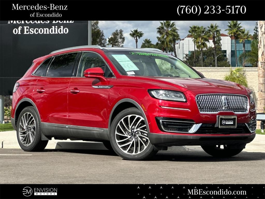 used 2020 Lincoln Nautilus car, priced at $22,645