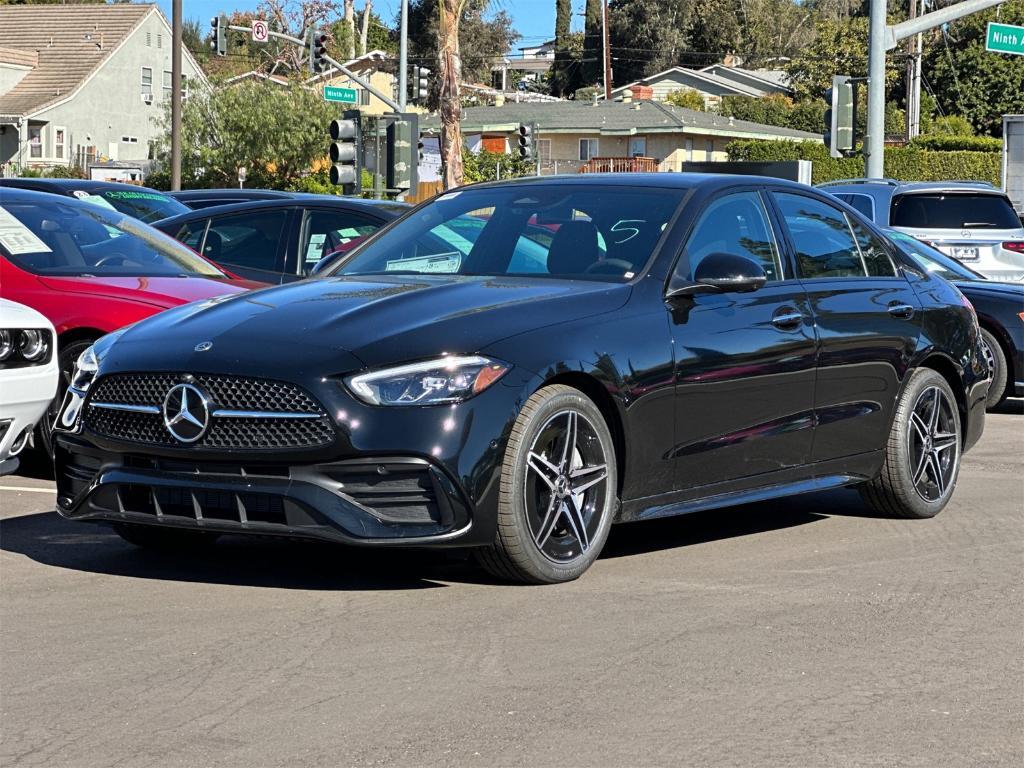 new 2025 Mercedes-Benz C-Class car, priced at $57,805