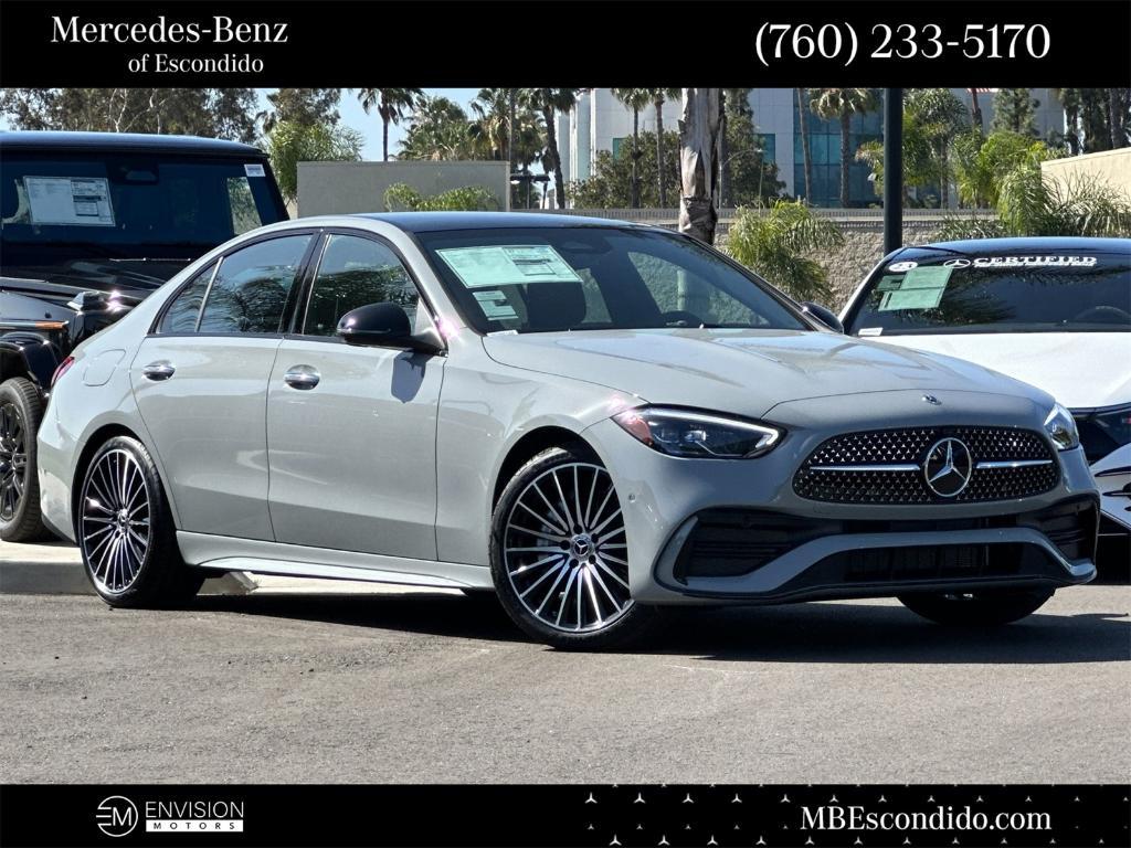 new 2025 Mercedes-Benz C-Class car, priced at $62,005