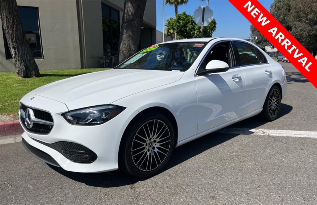 used 2022 Mercedes-Benz C-Class car, priced at $37,997