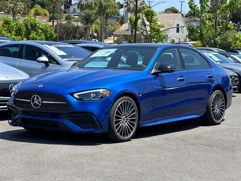 new 2025 Mercedes-Benz C-Class car, priced at $61,005