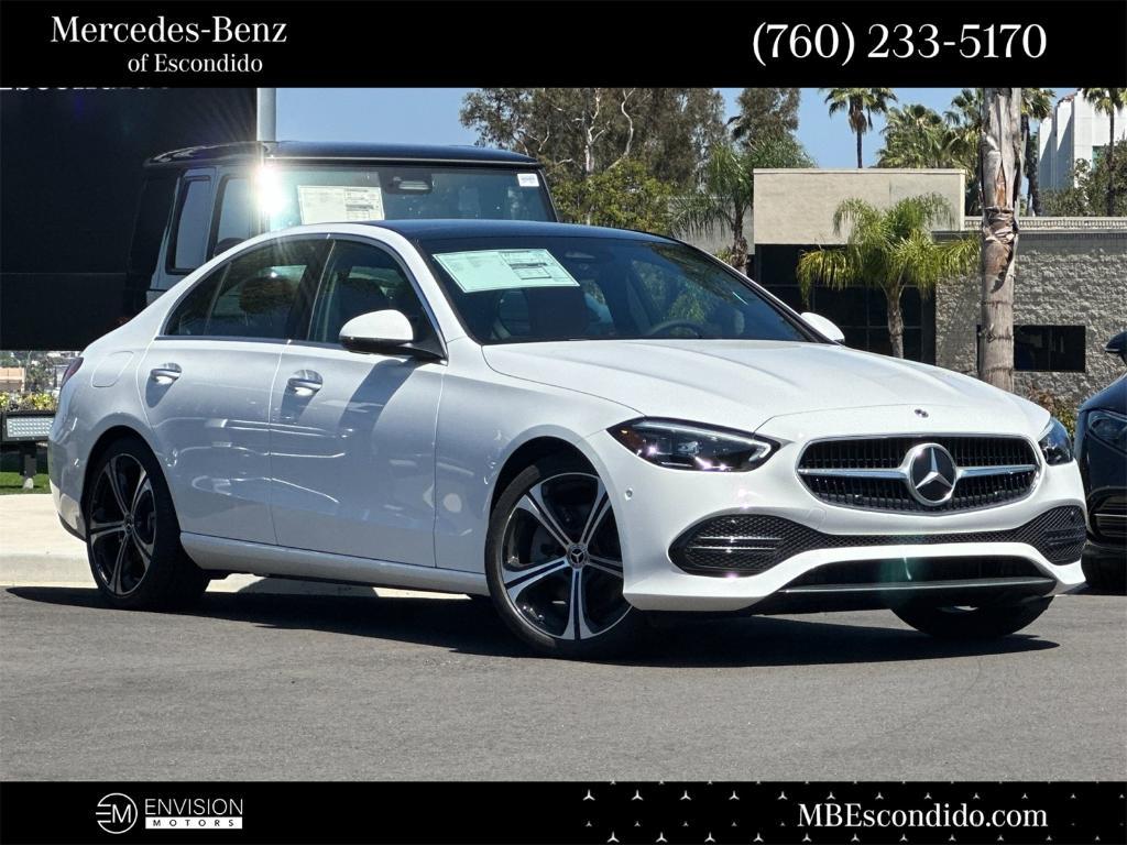 new 2025 Mercedes-Benz C-Class car, priced at $54,155